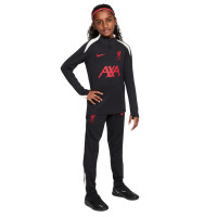 Nike Liverpool Strike Training pants 2024-2025 Kids Black Off White Red