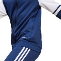 adidas Squadra 25 Hooded Tracksuit Full-Zip Kids Dark Blue White