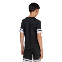 adidas Squadra 25 Kids Football Kit Black White