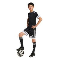 adidas Squadra 25 Kids Football Shirt Black White