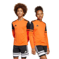 adidas Squadra 25 Long Sleeve Goalkeeper Shirt Kids Orange Black