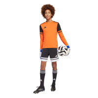 adidas Squadra 25 Long Sleeve Goalkeeper Shirt Kids Orange Black