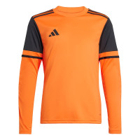 adidas Squadra 25 Long Sleeve Goalkeeper Shirt Kids Orange Black