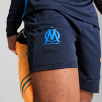 PUMA Olympique Marseille Training Short 2024-2025 Blue Beige White