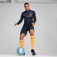 PUMA Olympique Marseille Training Short 2024-2025 Blue Beige White