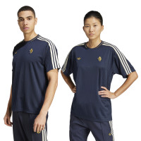 adidas Juventus Terrace Icons T-Shirt Donkerblauw Wit Goud