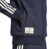 adidas Juventus Icon Trainingspak Full-Zip Donkerblauw Wit Goud