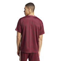 adidas Bayern München Terrace Icons T-Shirt Rood Wit