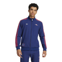 adidas Arsenal Terrace Icons Training Jacket Blue Red White