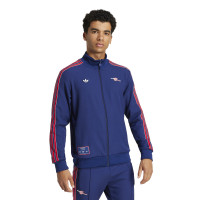 adidas Arsenal Terrace Icons Training Jacket Blue Red White