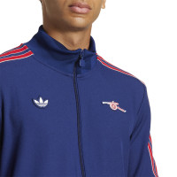 adidas Arsenal Terrace Icons Training Jacket Blue Red White