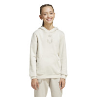 adidas Messi Hoodie Kids Beige
