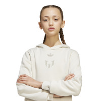 adidas Messi Hoodie Kids Beige