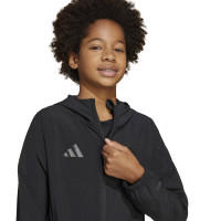 adidas Real Madrid Vis Tech Vest 2024-2025 Kids Zwart