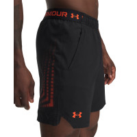 Under Armour Vanish Woven Graphic Trainingsbroekje Zwart Oranje