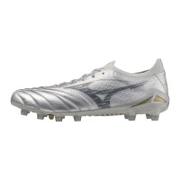 Mizuno Morelia Neo IV Beta Elite Gras Football Boots (FG) Silver Grey Gold