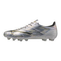 Mizuno Alpha II Elite Gras Football Boots (FG) Silver Grey Gold