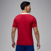 Nike Paris Saint-Germain x Jordan Strike Trainingsshirt 2024-2025 Rood Wit