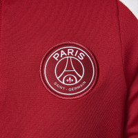 Nike Paris Saint-Germain x Jordan Strike Training sweater 1/4-Zip 2024-2025 Kids Red White