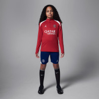 Nike Paris Saint-Germain x Jordan Strike Training sweater 1/4-Zip 2024-2025 Kids Red White