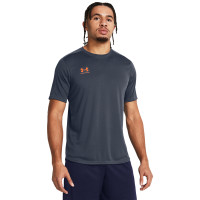 Under Armour Challenger Trainingsshirt Grijs Oranje
