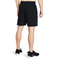 Under Armour Tech Woven Wordmark Training Shorts Black White