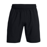 Under Armour Tech Woven Wordmark Training Shorts Black White