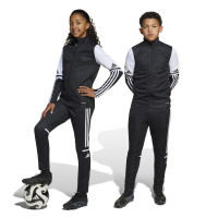 adidas Squadra 25 Full-Zip Kids Tracksuit Black White