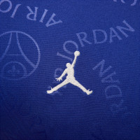 Nike Paris Saint-Germain x Jordan Pre-Match Training Shirt 2024-2025 Blue White