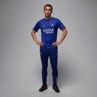 Nike Paris Saint-Germain x Jordan Pre-Match Training Shirt 2024-2025 Blue White