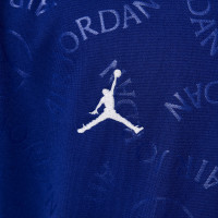 Nike Paris Saint-Germain x Jordan Pre-Match Trainingsshirt 2024-2025 Kids Blauw Wit
