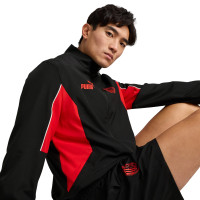 PUMA AC Milan FTBLArchive Training Jacket 2024-2025 Black Red