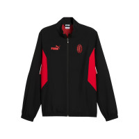 PUMA AC Milan FTBLArchive Training Jacket 2024-2025 Black Red
