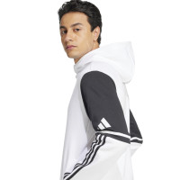 adidas Squadra 25 Hoodie Wit Zwart
