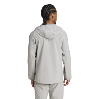 adidas Real Madrid Vis Tech Vest 2024-2025 Grey