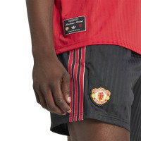 adidas Manchester United Terrace Icons Broekje Zwart Rood