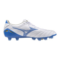 Mizuno Morelia Neo IV Pro Gras Football Shoes (FG) White Blue