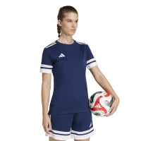 adidas Squadra 25 Voetbaltenue Dames Donkerblauw Wit