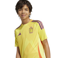 adidas Belgium Red Flames Away Shirt 2025-2027 Kids
