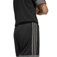 adidas Squadra 25 Kids Football Shorts Black Grey Red