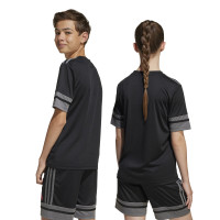 adidas Squadra 25 Voetbalshirt Kids Zwart Grijs Rood