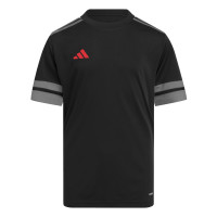 adidas Squadra 25 Voetbalshirt Kids Zwart Grijs Rood