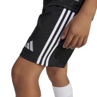 adidas Tastigo 25 Kids Football Shorts Black White