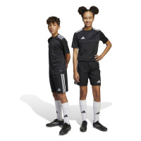adidas Tastigo 25 Kids Football Shorts Black White