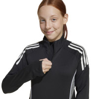 adidas Tiro 25 Competition Training sweater 1/4-Zip Kids Black White Grey