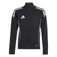 adidas Tiro 25 Competition Training sweater 1/4-Zip Kids Black White Grey