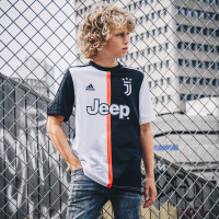 adidas Juventus Thuisshirt 2019-2020 Kids Zwart Wit