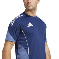 adidas Tiro 25 Competition Trainingsset Donkerblauw Wit