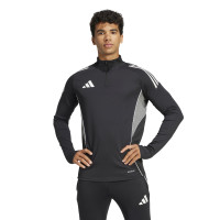 adidas Tiro 25 Competition Trainingspak 1/4-Zip Zwart Wit Grijs
