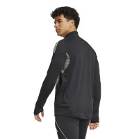adidas Tiro 25 Competition Trainingspak 1/4-Zip Zwart Wit Grijs